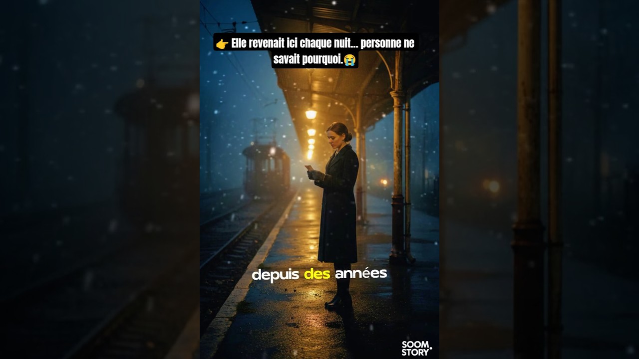 Elle attendait un train qui ne viendrait jamais