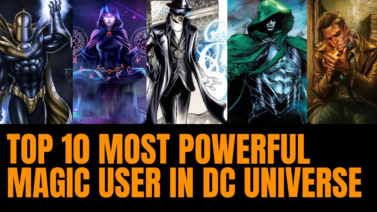 Top 10 Most Powerful Magic User in DC Universe: Interesting Facts (Hindi)