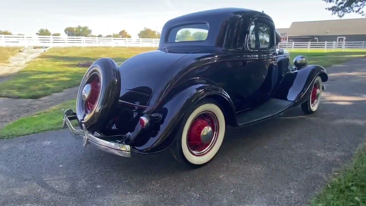 1934 Ford 3 Window Coupe ~~~SOLD!~~~