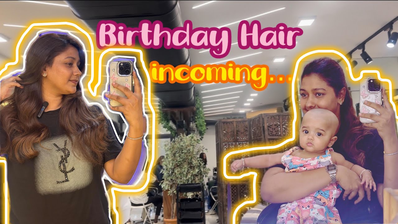 Boring hair ka THE END | Birthday Hair Glow Up 💇🏽‍♀️✨ | Anaizah ne kiya pareshaan | RuAm Vlogs