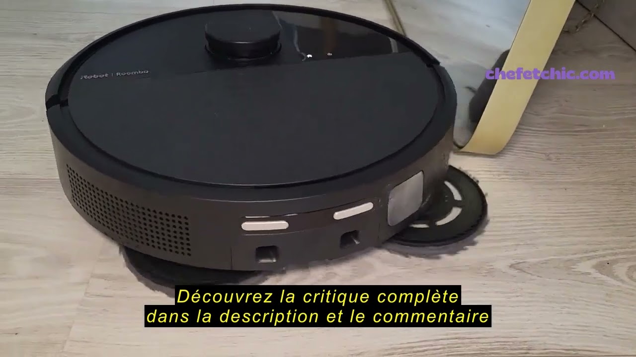 Avis sur la iRobot Roomba Plus 505 Combo Robot + AutoWash - Base Multifonction - Lavage et séchage à