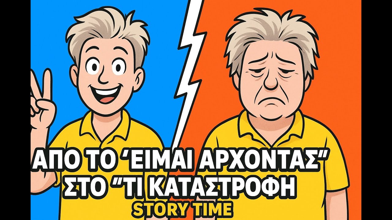 Από το “είμαι άρχοντας” στο “τι καταστροφή” | story time
