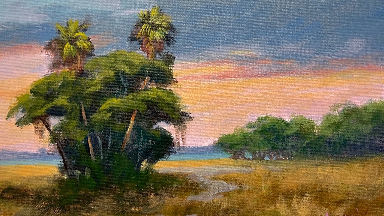 Simplify your Acrylic Painting and Paint Loose!