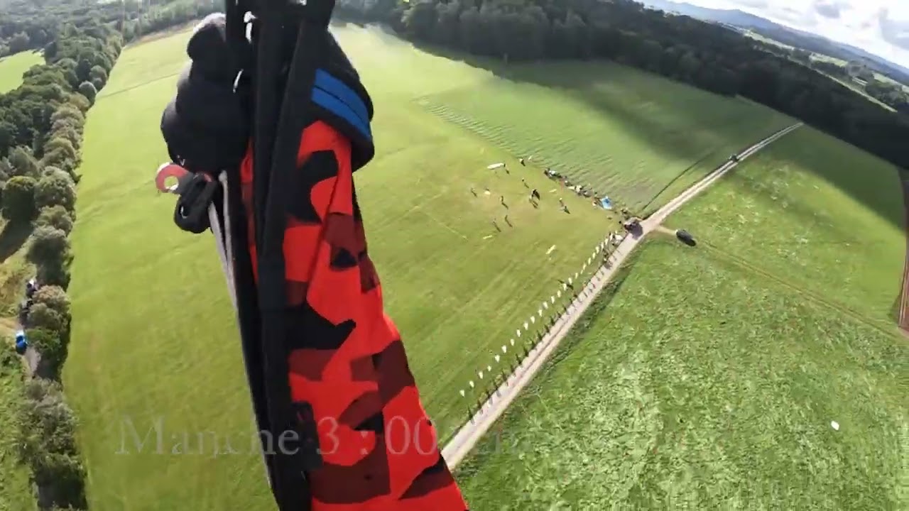 Wasserkuppe Allemagne, précoupe du monde précision d'atterrissage