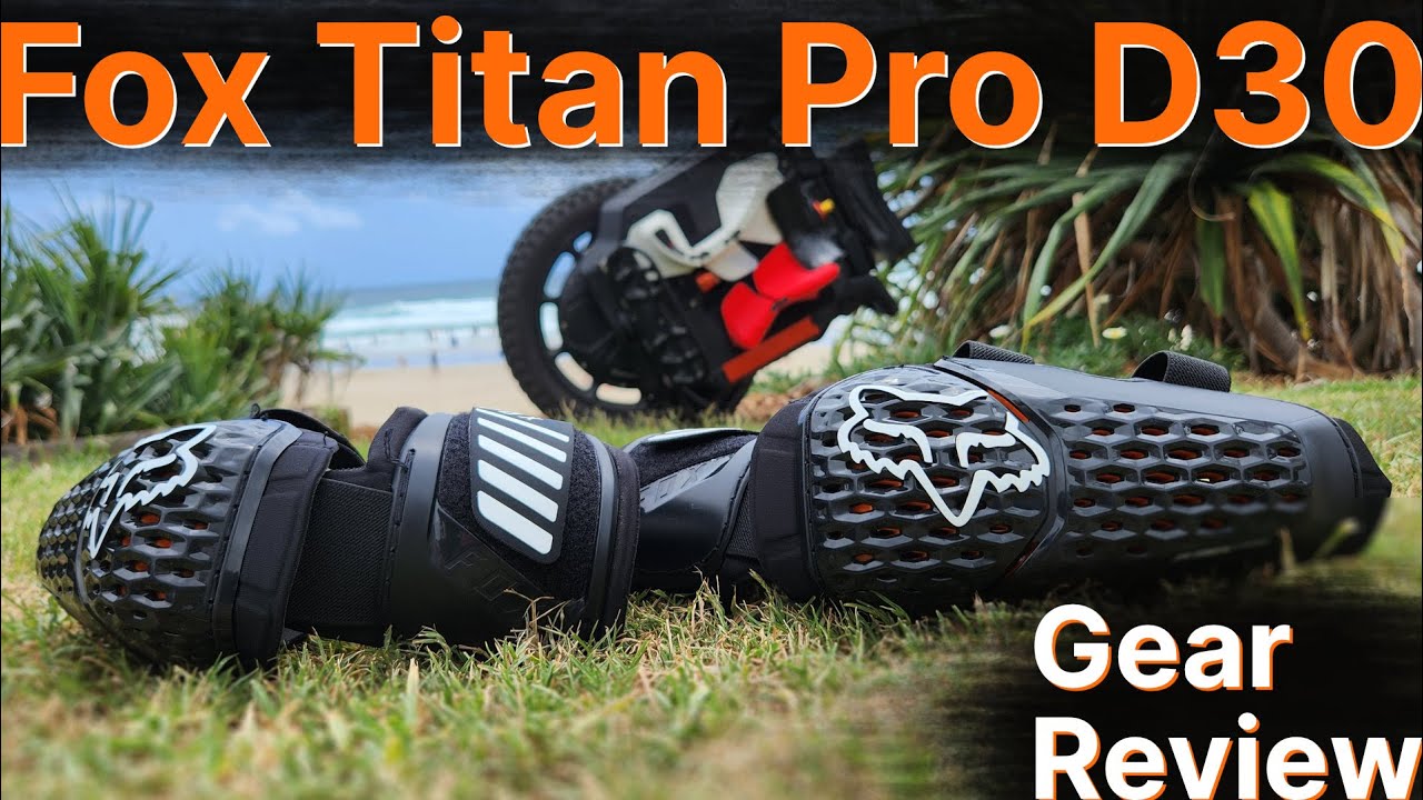 Обзор защиты локтей Fox Titan Pro D30 для электромоноцикла EUC
