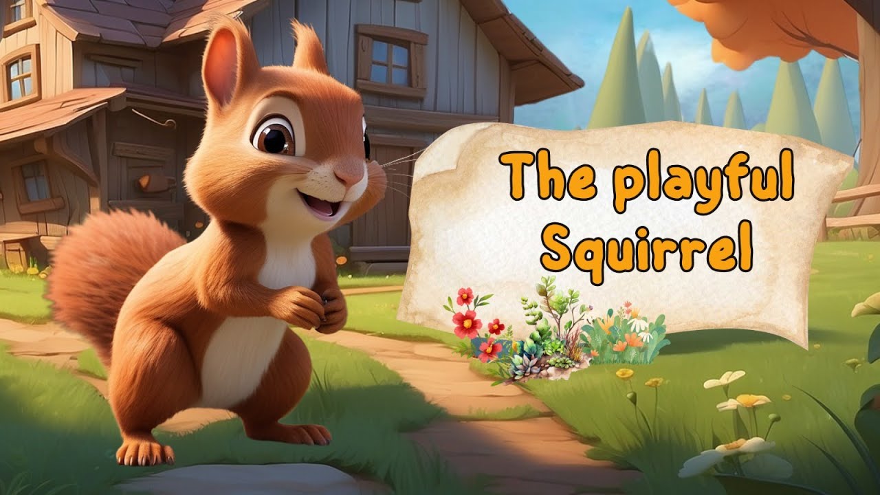 The Playful Squirrel| Kids Stories| Children stories