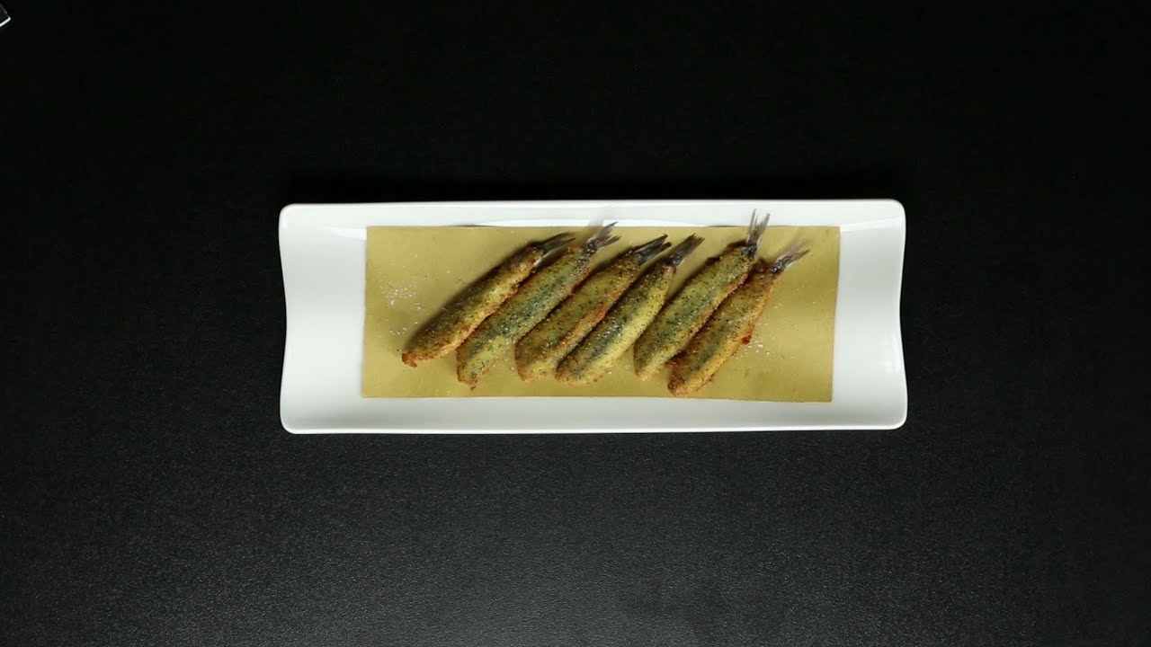Le ricette di Pasta Garofalo e Niko Romito: Alici fritte