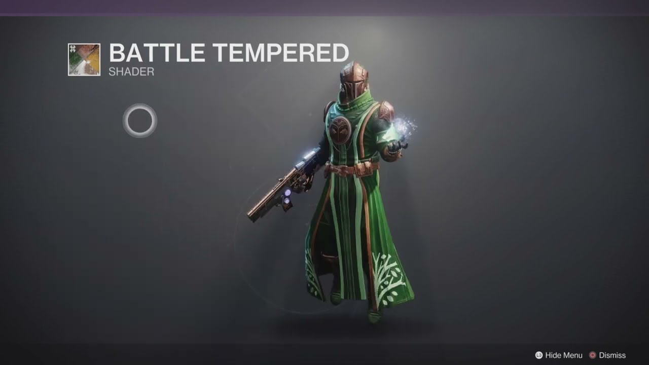 Destiny 2 - Season of the Deep - Iron Banner Shader Battle Tempered