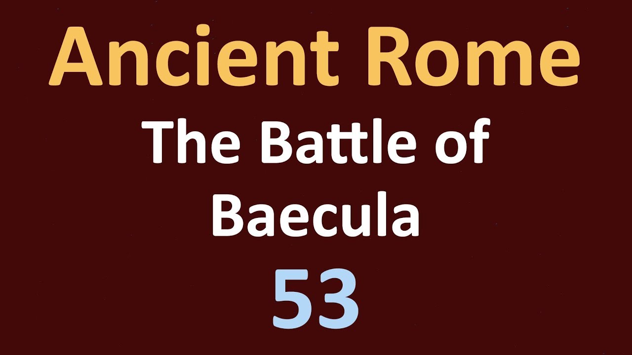 Second Punic War - Battle of Baecula - 53