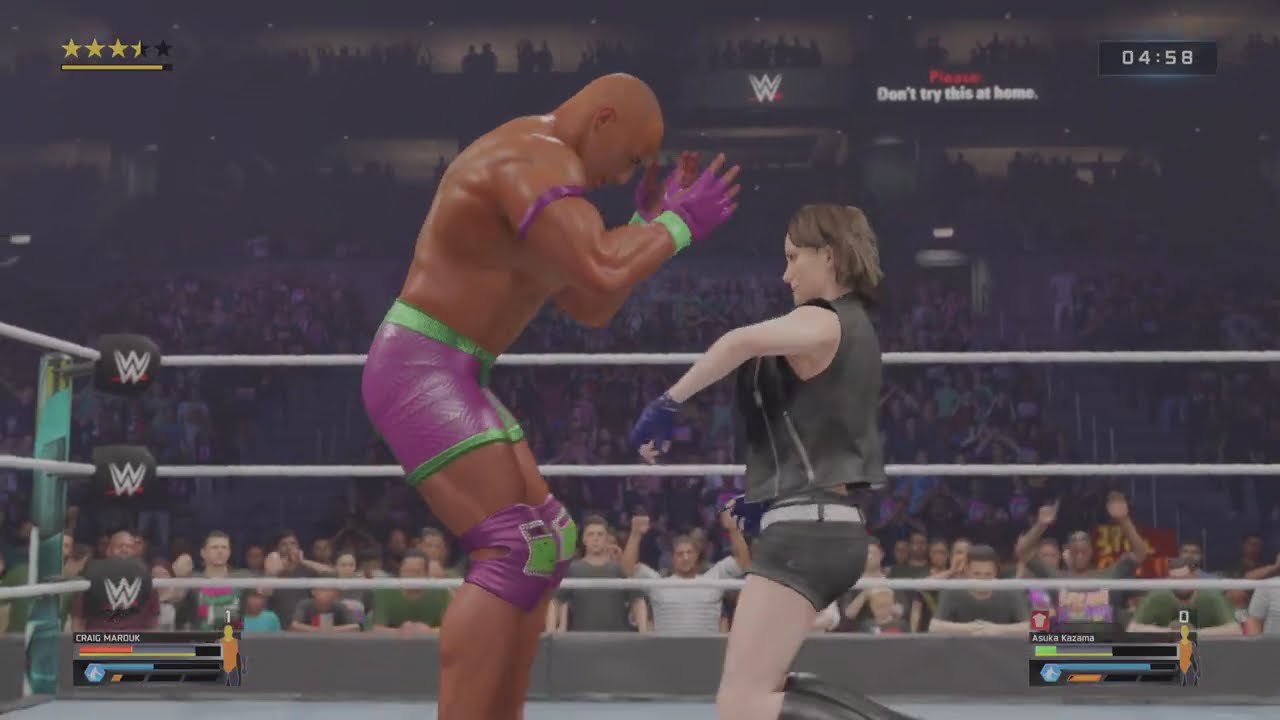 WWE 2K25 Asuka v Marduk (Iron Man)