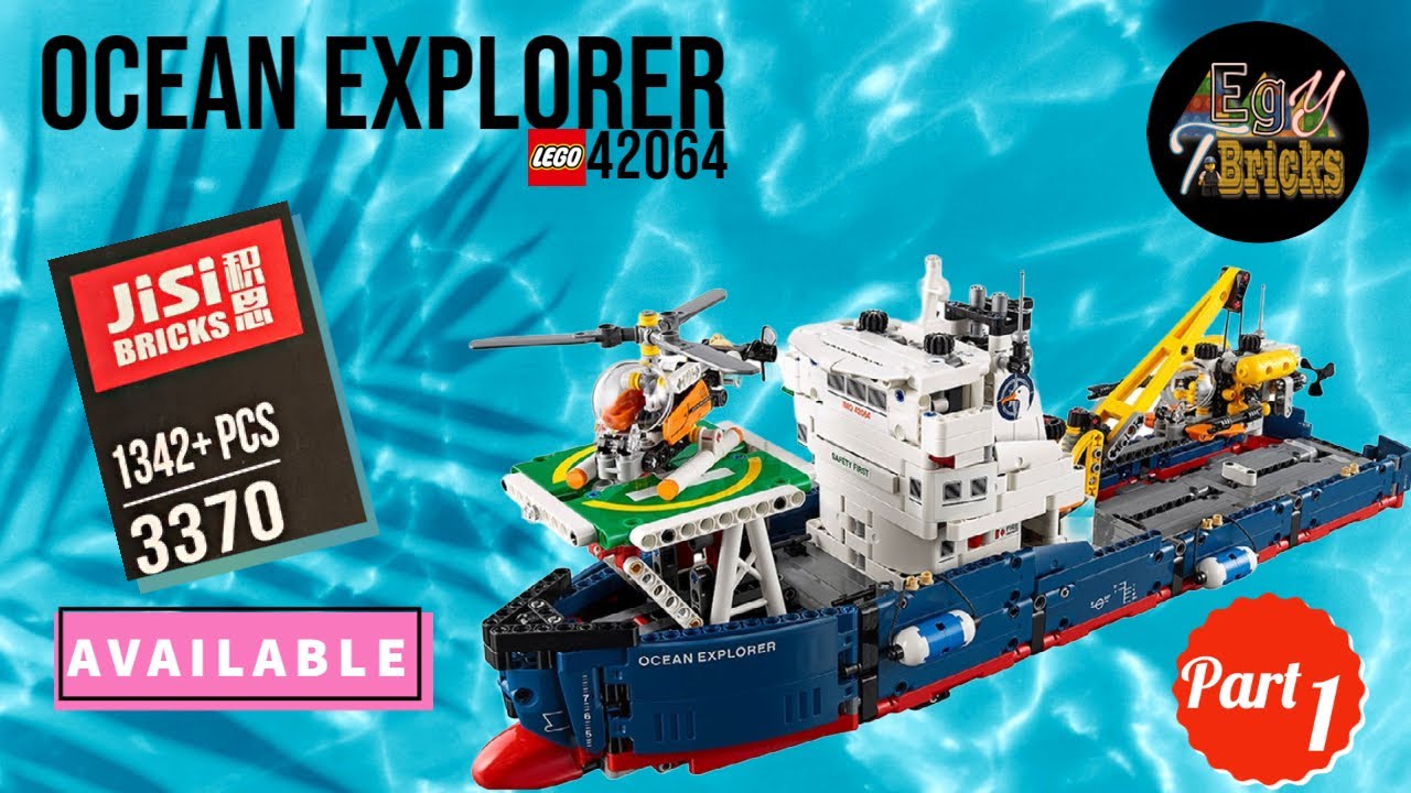 3370 - Ocean Explorer - Jisi Bricks, Unboxing & Speed Build - Part 1