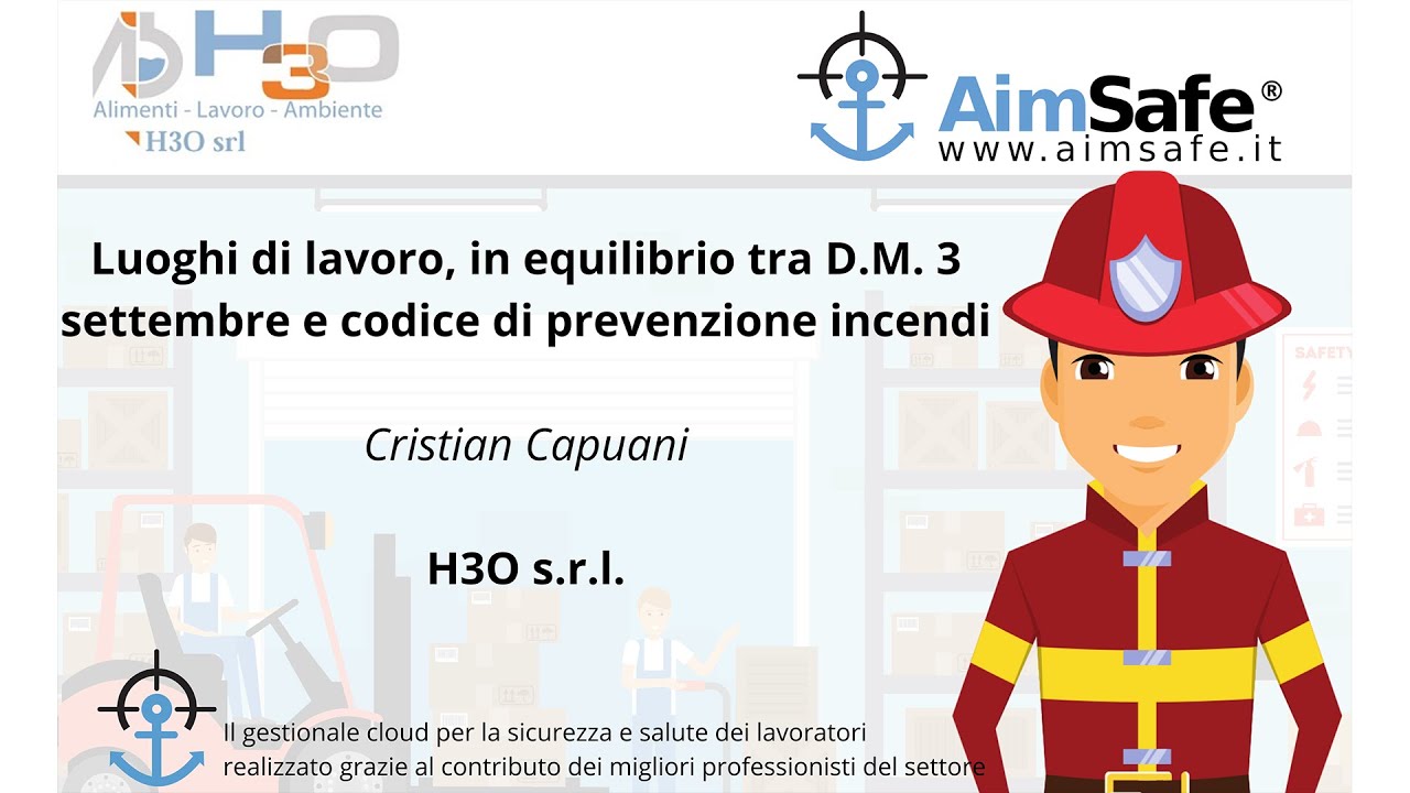 Luoghi di lavoro, in equilibrio fra d.m. 3 settembre e codice di prevenzione incendi