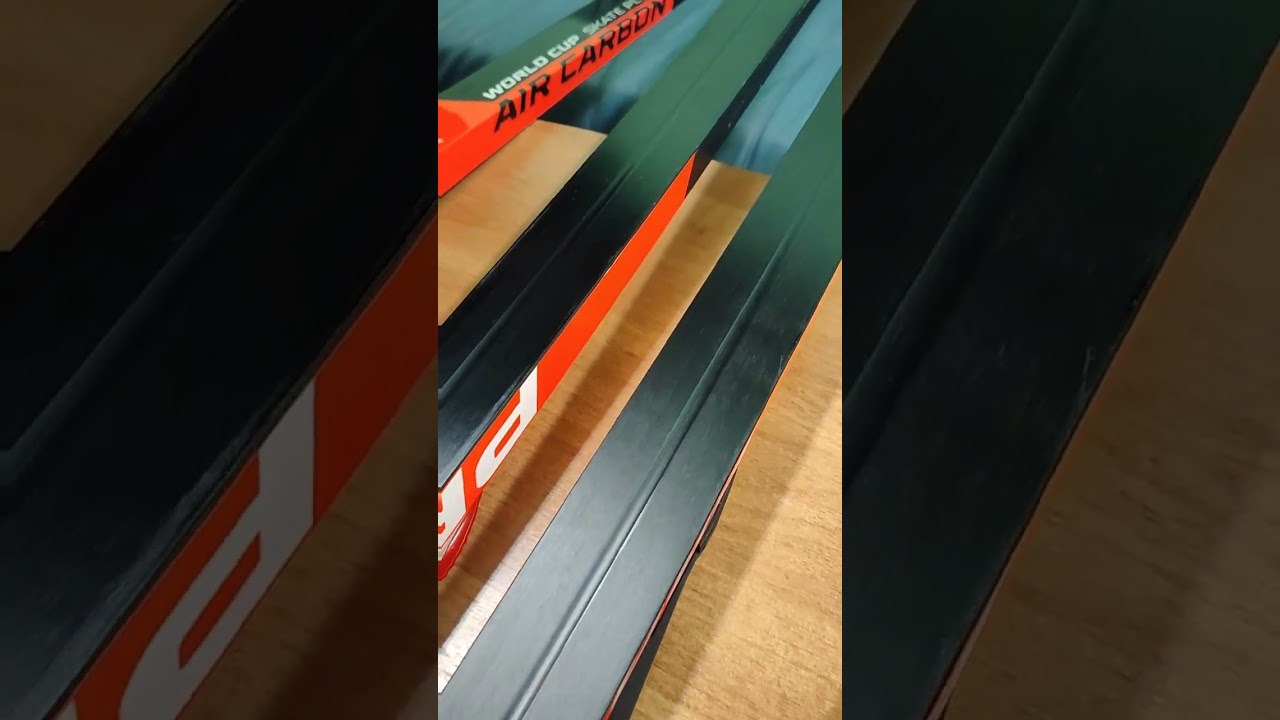 Сравнение лыж Brados (красные) world cup skate plus air carbon