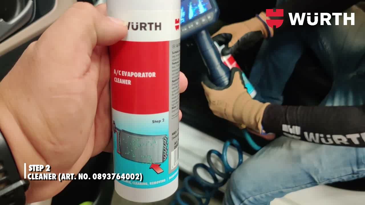 Evaporator Cleaner &ndash; Multifunctional Cleaning Borescope | Wuerth India
