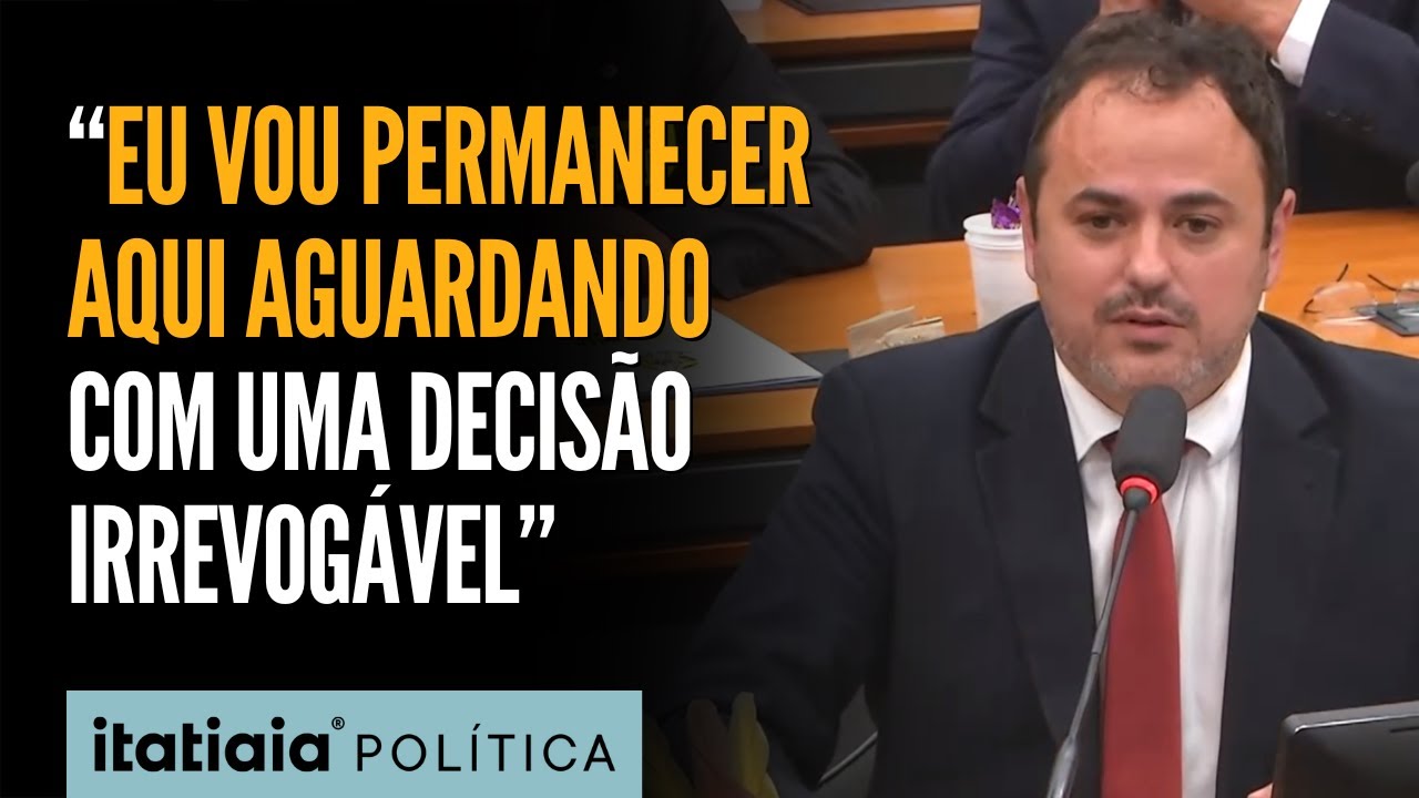 GLAUBER BRAGA ANUNCIA GREVE DE FOME E OCUPAÇÃO DA CÂMARA CONTRA PROCESSO DE CASSAÇÃO