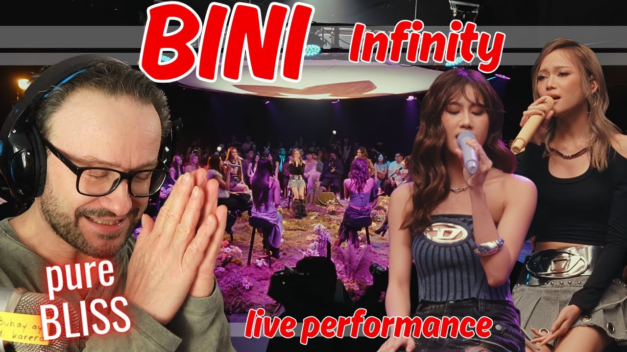 Чистое блаженство!!! BINI | Реакция на официальное видео живого выступления с песней «Infinity»