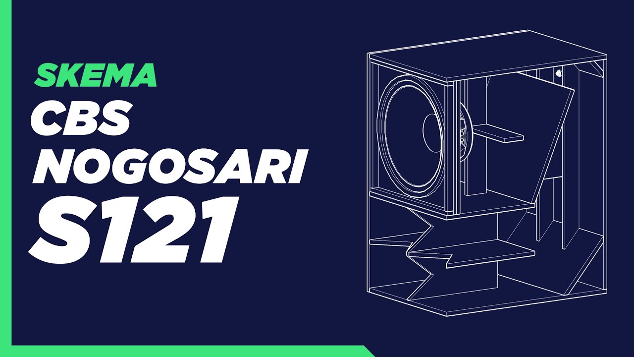 SKEMA BOX CBS NOGOSARI S121 | 21 INCH SUBWOOFER