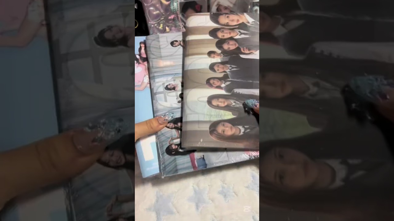 unboxing h2h focus album #carmen#jiwoo#yuha#ian#stella#ana#yeon#juun#fypage vidioby:bailey_tar6