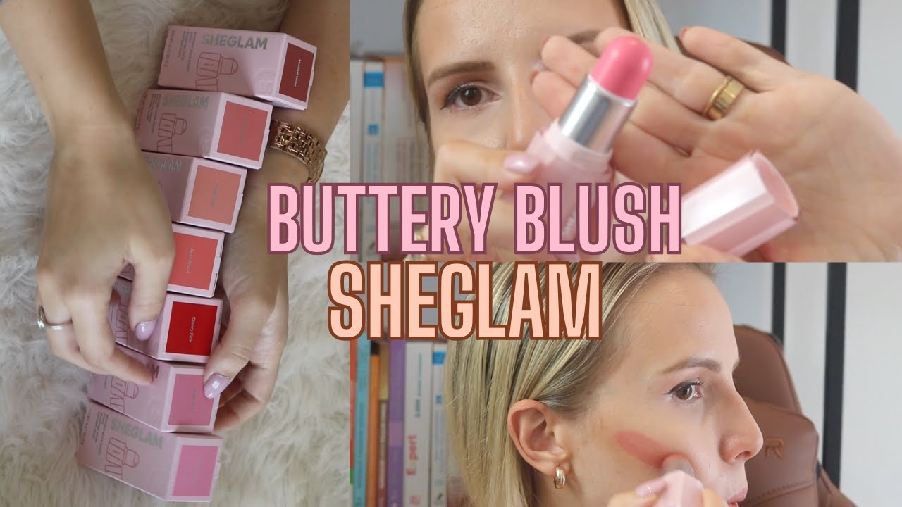 BUTTERY BLUSH SHEGLAM -  Bruna Harmel
