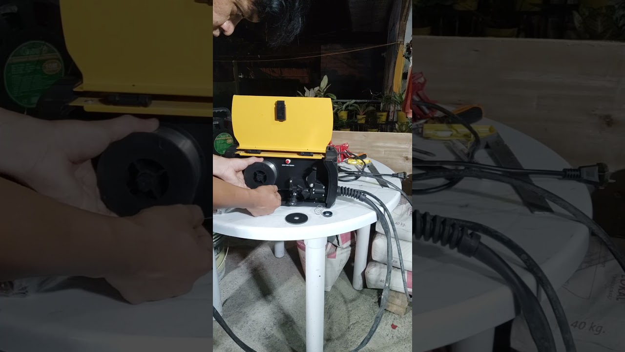 Powerhouse Flux Cored Welding Machine MX MIG Tech Wire Flux Core installation
