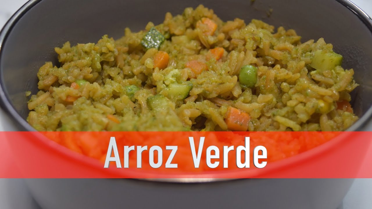 Arroz Verde con cilantro