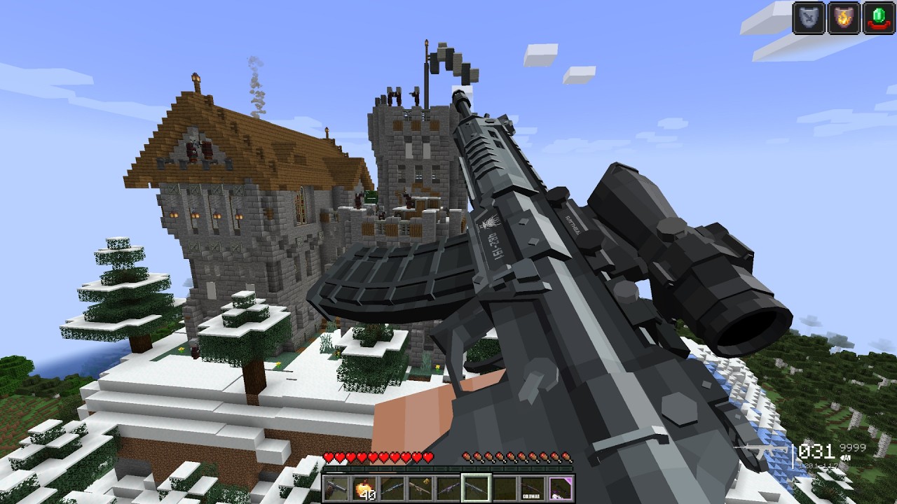 I Destroyed a Pillager Base and Took All Their Rare Emeralds (Minecraft)