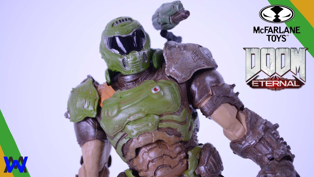 Mcfarlane Doom Eternal Doom Slayer Toy Review |Finally we're getting Doom Action Figures!!|