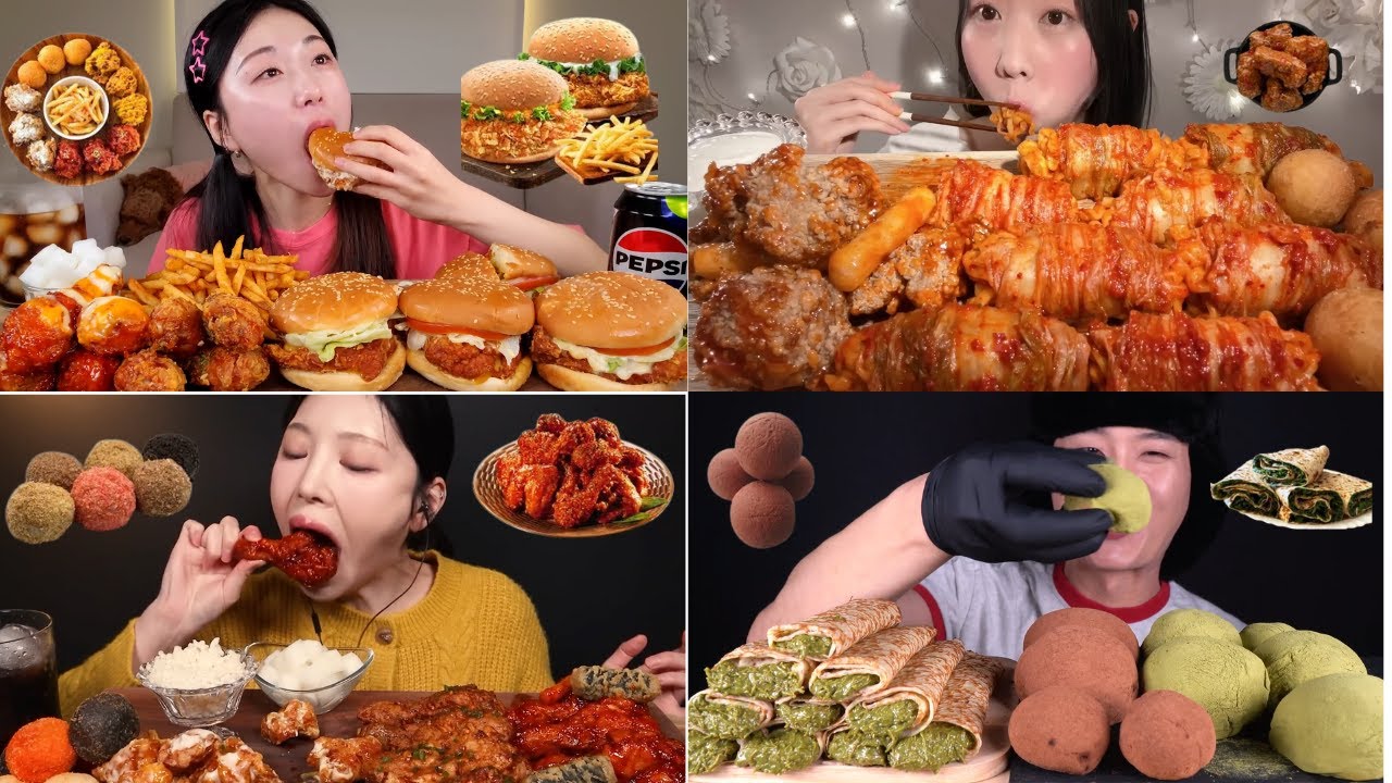 Crunchy Chicken Burger Feast Explosion