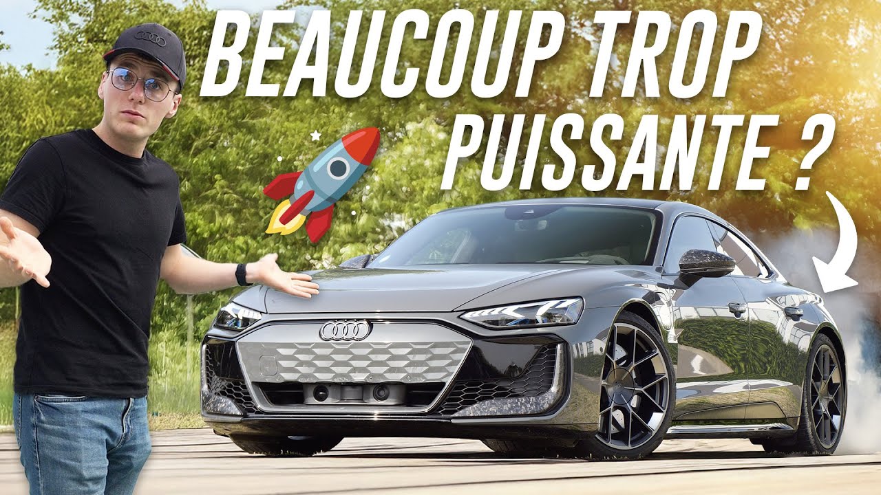 Audi RS e-tron GT : +900 ch et l'Audi la plus PUISSANTE de l’histoire !