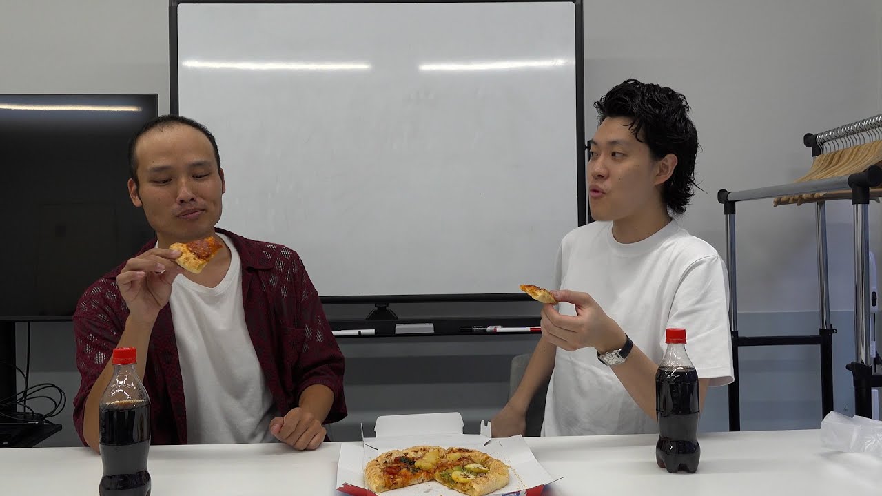 粗品が一番面白いと思ってる先輩とピザ【ちぇく田#1】
