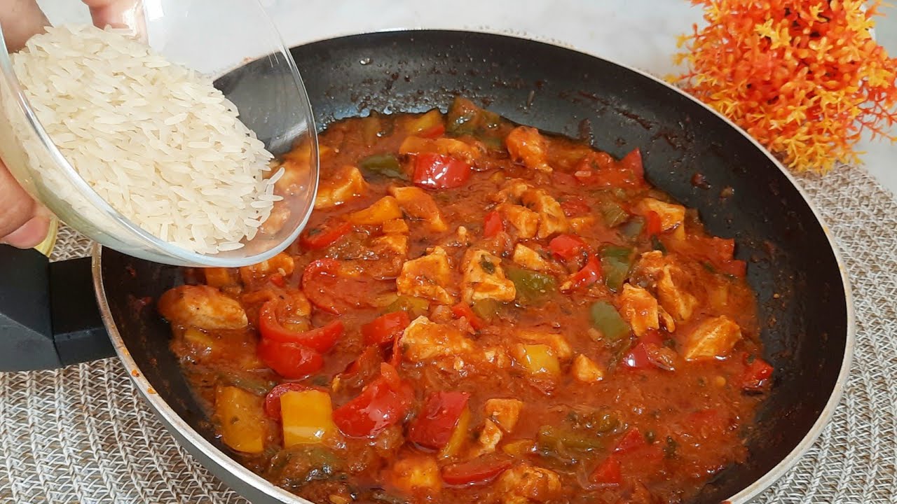 Cuoci il POLLO e il RISO in questo modo, il risultato è STREPITOSO e DELIZIOSO!! RICETTA VELOCE!