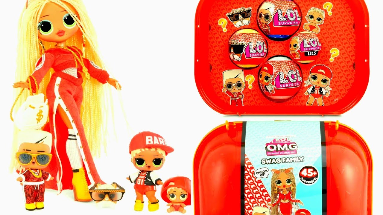 БОЛЬШОЙ Чемодан LOL Surprise OMG SWAG FAMILY! 45 МЕГА Сюрпризов!