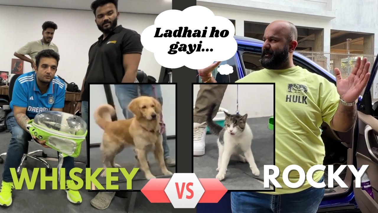 VLOG 122: Aaj Hua Whiskey aur Rocky ke beech Ghamasaan Yuddh @Brotomotiv