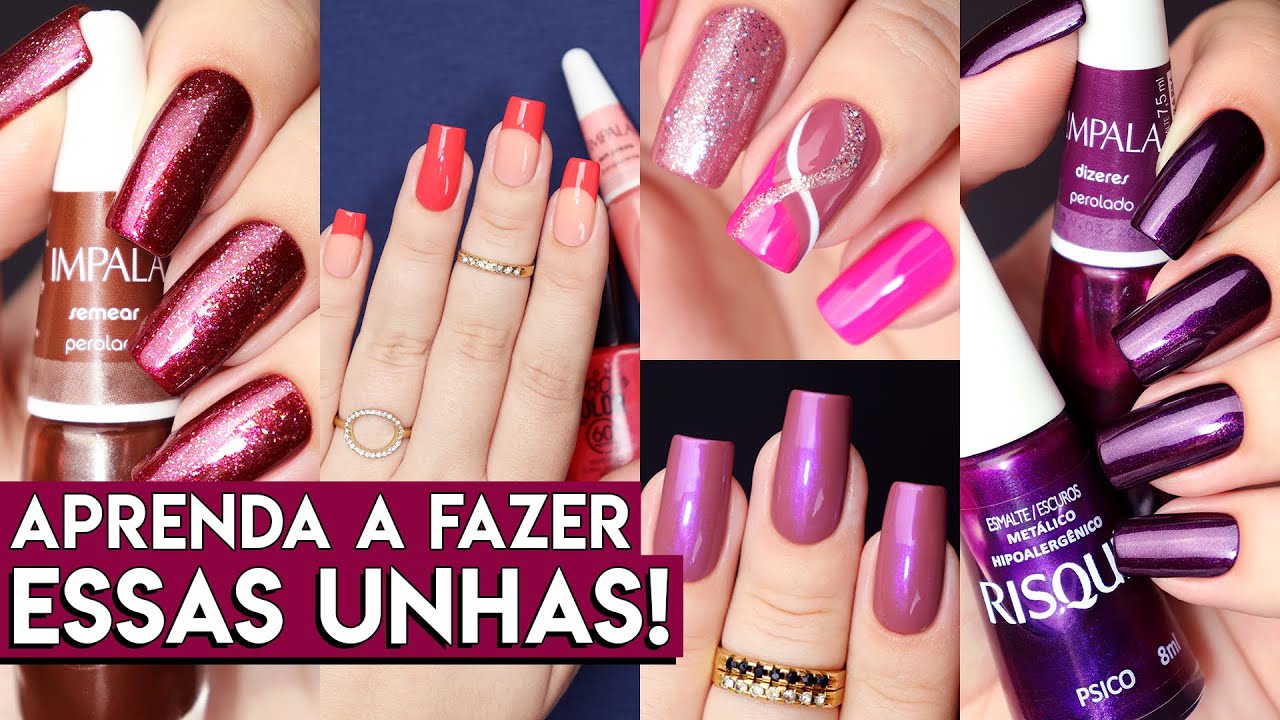UNHAS DECORADAS e MISTURINHAS de ESMALTES com Impala - A Cor da Sua Moda 4