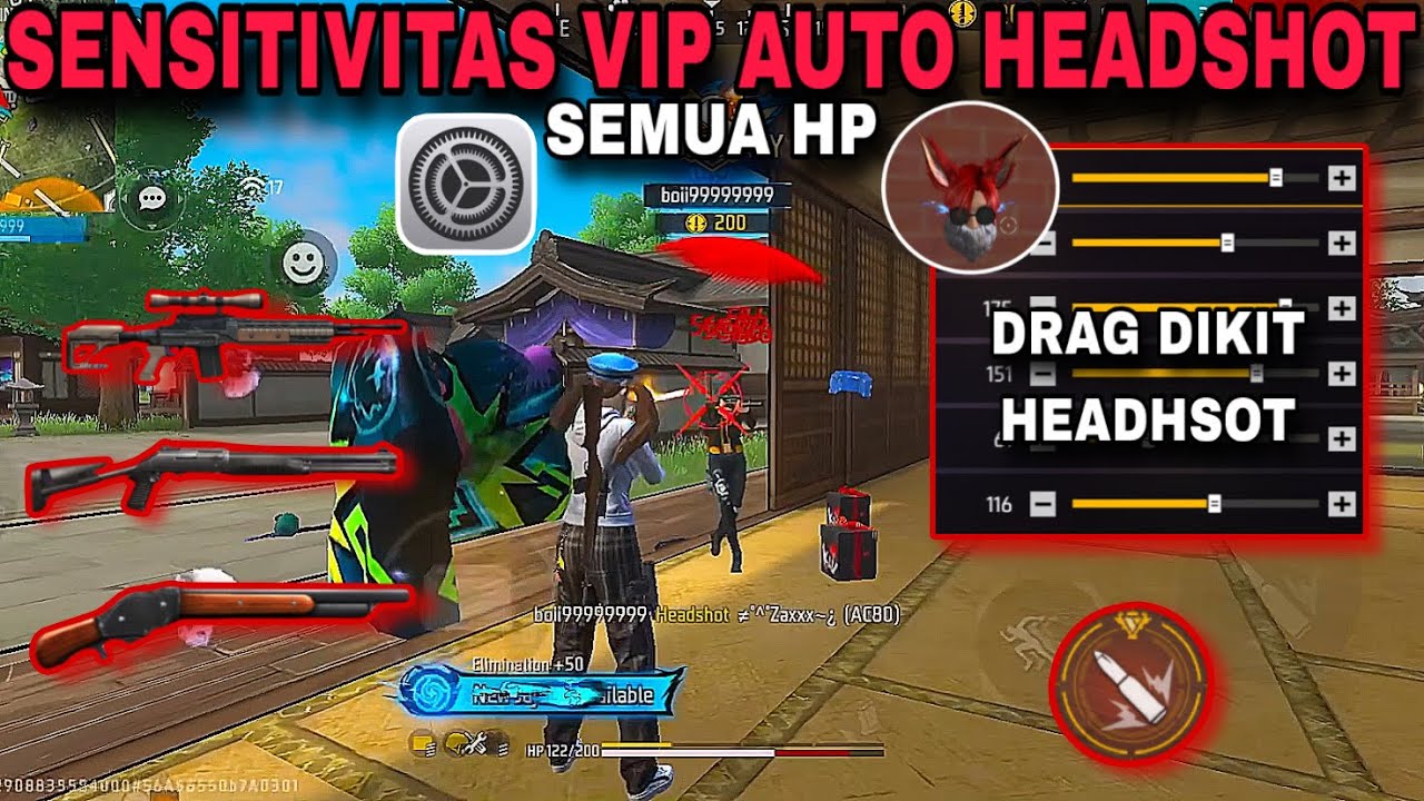 2026 VIRAL ( SENSITIVITAS FF AUTO HEADSHOT )⚙️📲 AIM FULL MERAH SEPERTI CHEATER😱COCOK DI SEMUA HP🔥