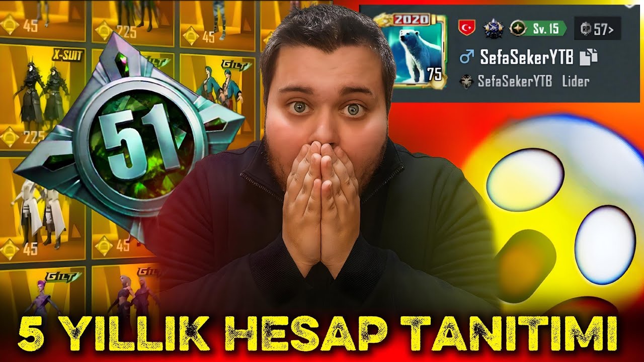 💥 5 Yıllık PUBG Mobile Hesabımın Büyük Tanıtımı! GERİ DÖNDÜM