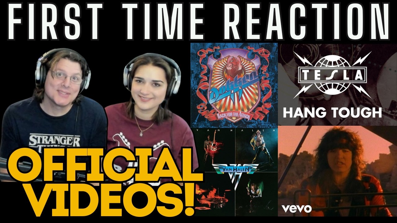 TESLA / DOKKEN / VAN HALEN / CINDERELLA | FIRST TIME COUPLE REACTION