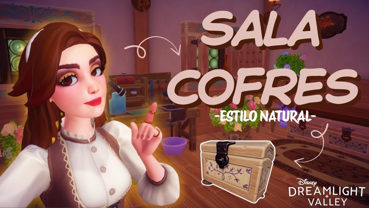 🌼Sala de cofres RANCHO FLORDESEO en Disney Dreamlight Valley