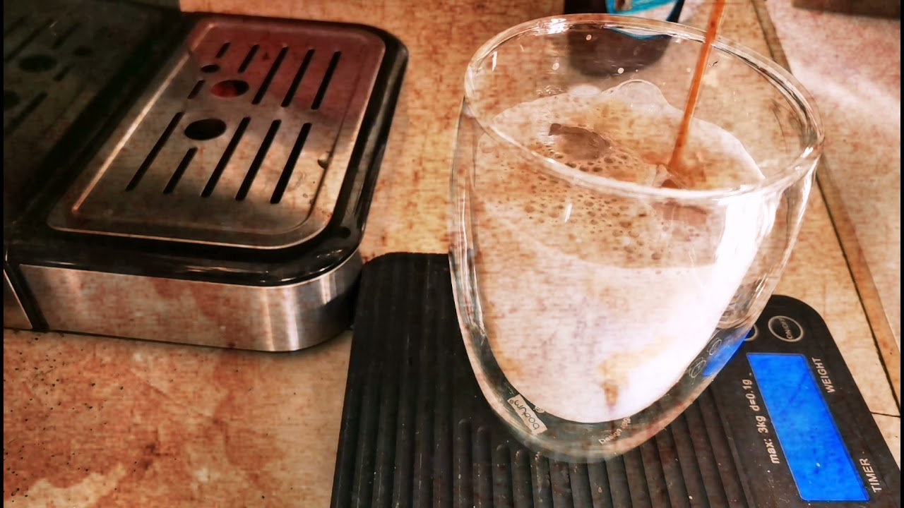 Ice Coffee Mix using Donlim KCB 5403 Espresso Machine