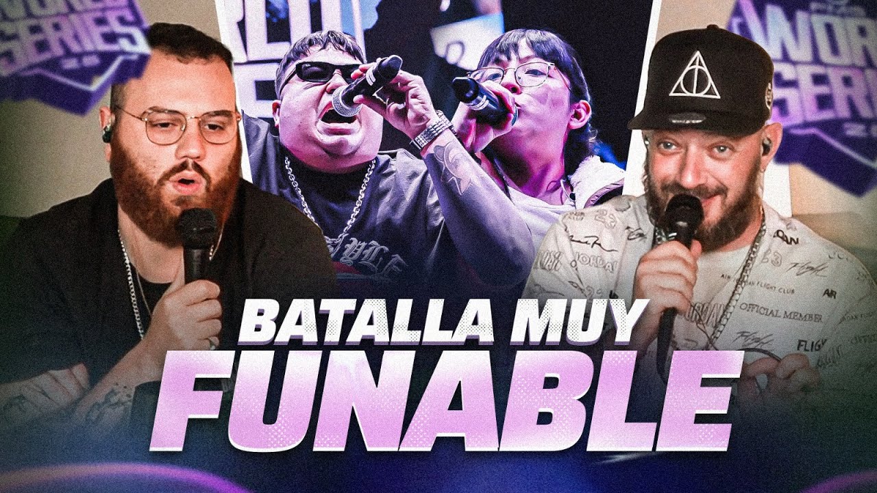 LA BATALLA MÁS FUNABLE ☠️ DTOKE REACCIONA a JONY B. vs AZUKY con BARBA ROJA - FMS World Series 2025