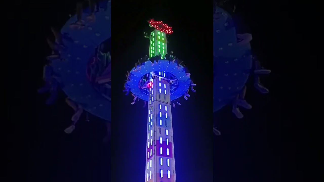 PERYA 🎡🎠 #carnival #crocodilepark #Ufo #rides #fun #goosebumps #night