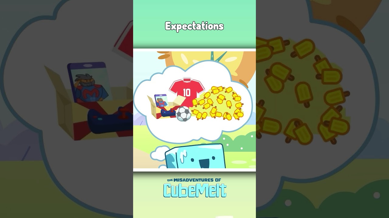Expectations Vs Reality #shorts #cubemelt #funny #memes #trending #foryou