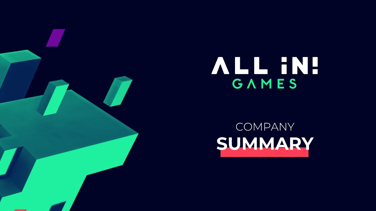 All in! Games | Company Summary IR