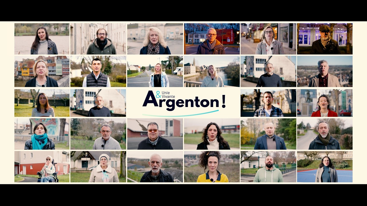 Clip de campagne de la liste Avec Vincent Millan - Unie & Vivante, Argenton !