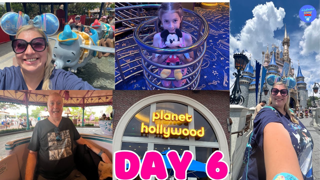 День 6: Magic Kingdom, Target и ужин в Planet Hollywood, август 2025 г.