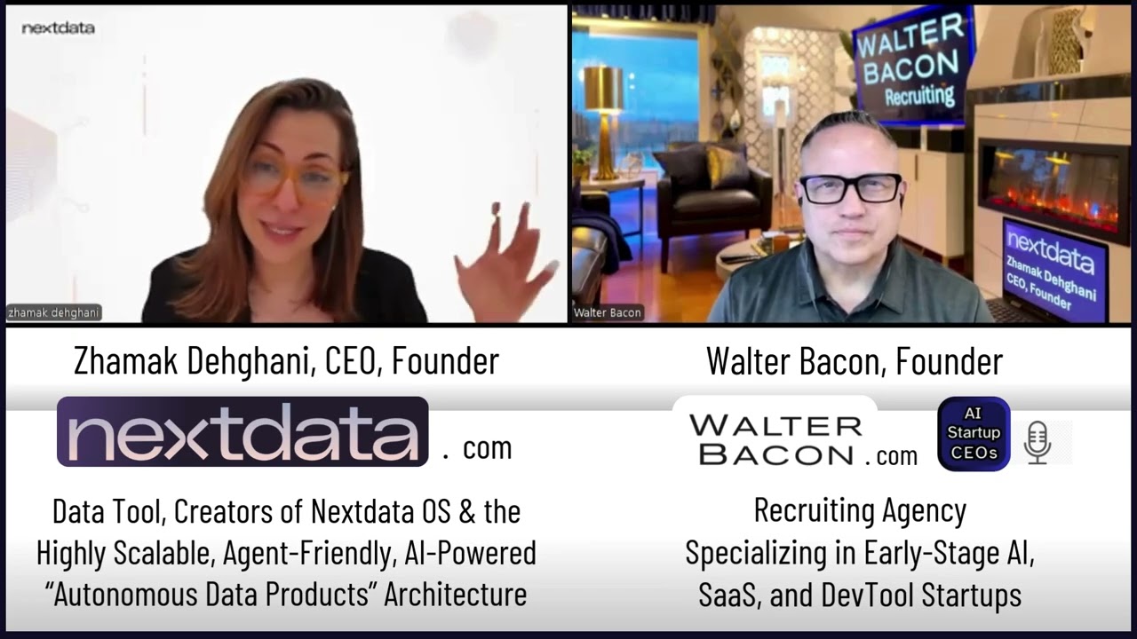 Data Tool Startup CEO Zhamak Dehghani Nextdata for YouTube 1