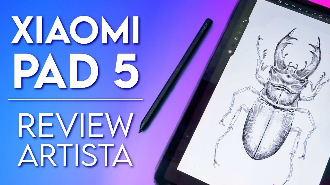 ¿Mala para dibujar? XIAOMI PAD 5 +  Xiaomi Smart Pen / Artist review