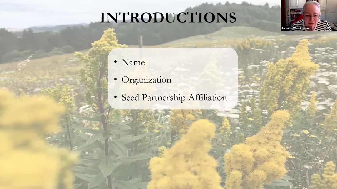 Regional Seed Partnership Coffee Break: January 26, 2026