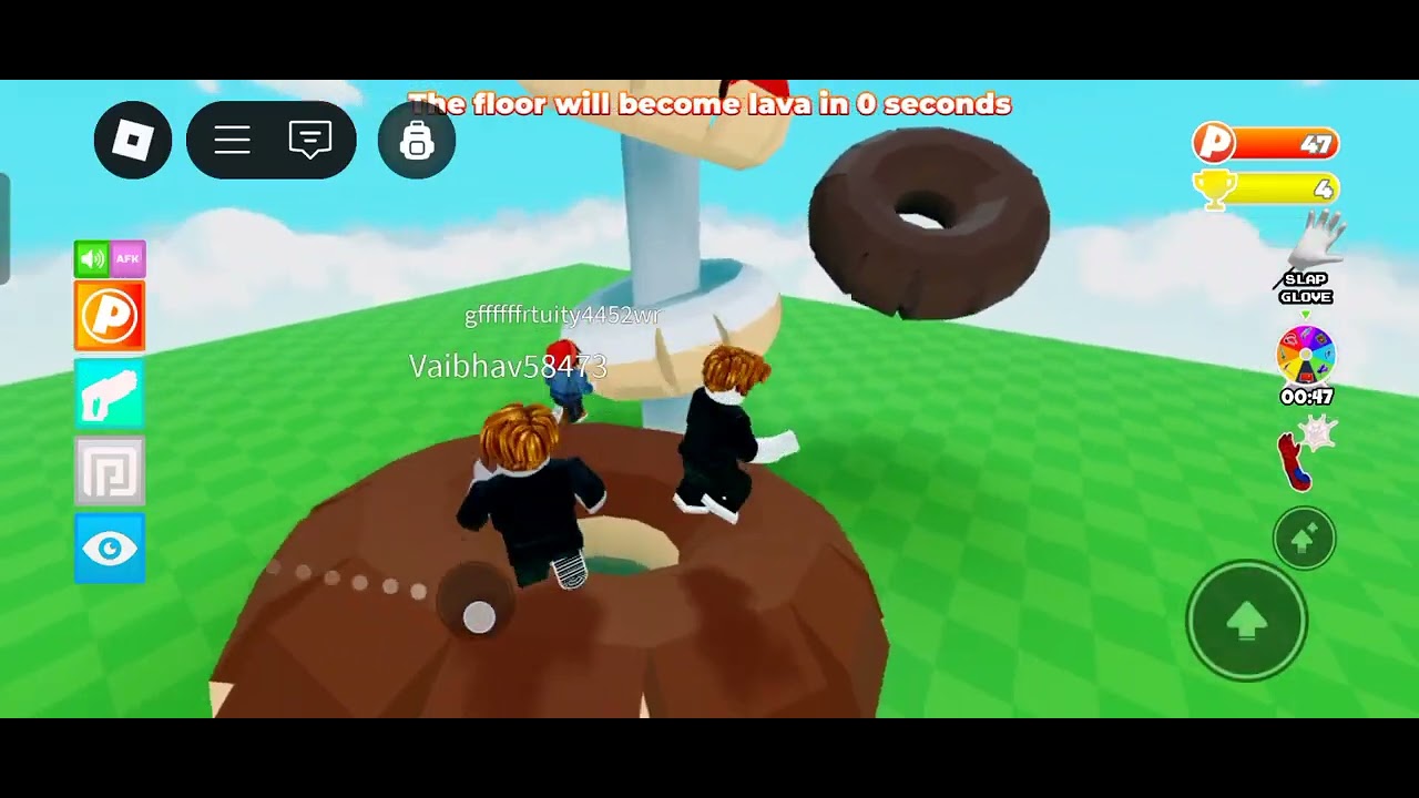 The floor is Lava in Roblox part 2
