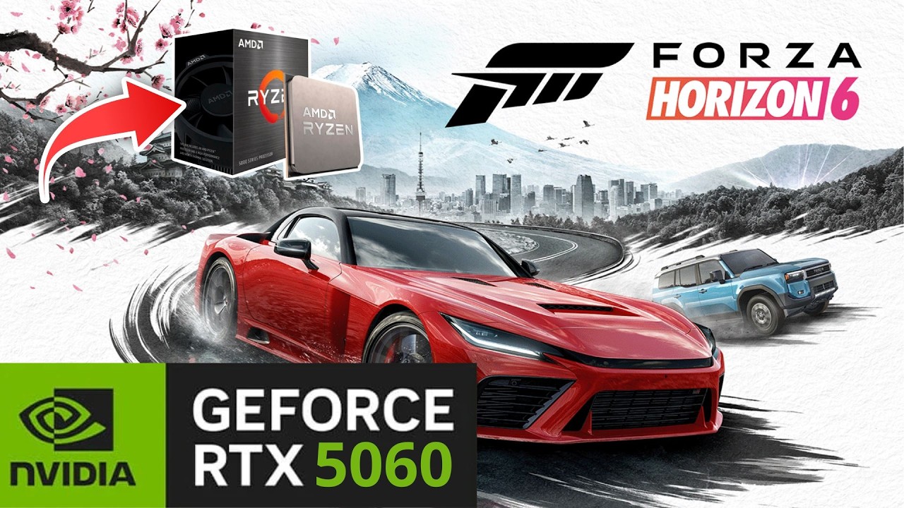 Forza Horizon 6 - RTX 5060 + RYZEN 5 5600G/GT + 16GB RAM